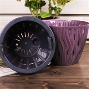 Кашпо Вдохновение 1,6л сливовый - фото 58727