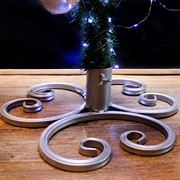 Подставка для ели серая металлическая 200-27Gray - фото 58786