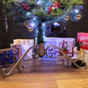 Подставка под новогоднюю ель металлическая серая 200-20Gray - фото 58789