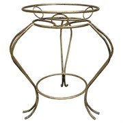 Подставка напольная Классика на 1 цветок кованая высота 43см 10-111 - фото 58864