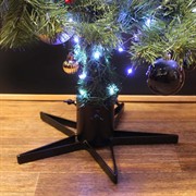 Подставка для ели металлическая Звезда чёрная 200-34B - фото 58894