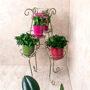 Подставка напольная Лоза на 5 цветов высота 85 см 11-035 - фото 58929