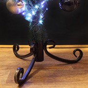 Подставка для ёлки металлическая Тренога чёрная 200-29B - фото 58972