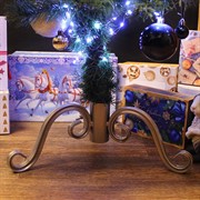 Подставка для ели серая металлическая Тренога 200-30Gray - фото 58985