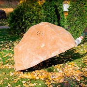 Крышка люка декоративная Песчанник диаметр 133см стеклопластик U07956 - фото 59071