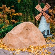 Крышка люка декоративная Песчанник диаметр 133см стеклопластик U07956 - фото 59072