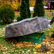 Крышка люка для септика Камень большой U08026 - фото 59076