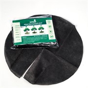 Приствольный круг Спанбонд черный 55 г/м.кв. диаметр 40 см H202-00, 10шт - фото 59081