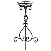 Подставка напольная Античная коллекция на 1 цветок высота 82см металл 70-702 - фото 59082