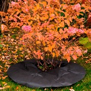 Приствольный круг Спанбонд черный 55 г/м.кв. диаметр 120 см H202-04, 5шт - фото 59101