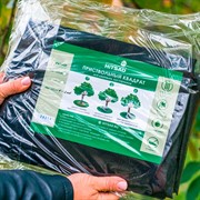 Приствольный квадрат 160 х 160 см Спанбонд черный 55 г/м.кв H202-11, 2шт - фото 59116