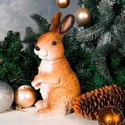 Фигура садовая Зайчонок коричневый U09088 - фото 59131