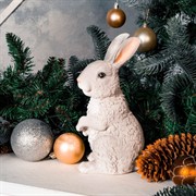 Фигура для сада и дачи Зайчонок серый U09088-Gray - фото 59137