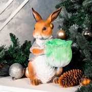 Кашпо садовое для растений Заяц с капустой U09093 - фото 59163