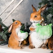 Кашпо садовое для растений Заяц с капустой U09093 - фото 59164