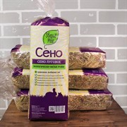 Сено ЗВЕРЬЕ МОЕ луговое 20л 6 упаковок - фото 59206