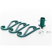 Подставка для ели металлическая зеленая разборная 200-36Gr - фото 59383