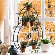 Подставка для цветов на подоконник Бабочки на 12 кашпо 41-918B - фото 59516