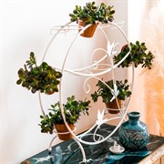 Подставка для цветов на подоконник Птицы на 10 кашпо 41-908W - фото 59840