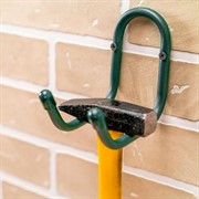 Кронштейн для хранения настенный в гараж металлический малый 58-100Gr - фото 59847