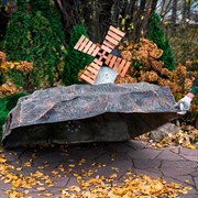 Крышка для септика квадратная Гранит U08099 - фото 59851