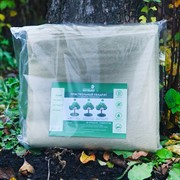 Приствольный квадрат Геотекстиль 350 г/м. кв размер 140 х 140 см H202-13, 2шт - фото 59874