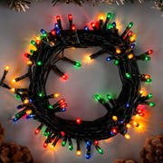 Гирлянда Нить ECO 5,5м мульти свечение 140 ламп 8 режимов - фото 59917