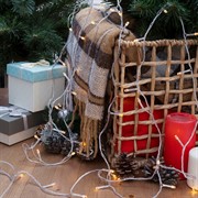 Гирлянда Нить ECO 5м желтое свечение 8 режимов прозрачная нить - фото 60031