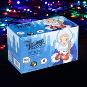 Гирлянда Нить ECO 20м свечение мульти 8 режимов - фото 60042