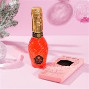 Набор подарочный Снежного Нового года гель для душа 250мл аромат шампанского+мыло плитка шоколада - фото 60091