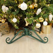 Подставка для ели металлическая зеленая разборная 200-36Gr - фото 60269