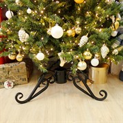 Подставка для ёлки металлическая чёрная 200-21B - фото 60286