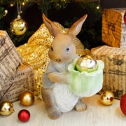 Кашпо садовое для растений Заяц с капустой U09093 - фото 60291