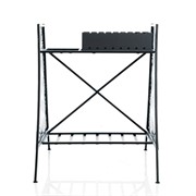 Мангал для дачи разборный металлический чёрный 102-208 - фото 60384