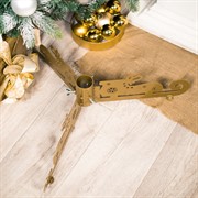 Подставка для ели золотая металлическая Коньки 200-038G - фото 60410 Подставка для ели золотая металлическая Коньки 200-038G - фото 60410