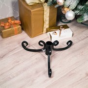 Подставка для ёлки металлическая Тренога чёрная 200-29B - фото 60456