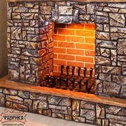 Колосник для камина кованый 240-20 - фото 6046