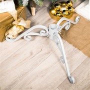 Подставка под новогоднюю ель металлическая серая 200-20Gray - фото 60471