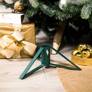 Подставка для ёлки металлическая Пирамида зелёная 200-24Gr - фото 60475