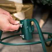 Подставка для ели металлическая зелёная 200-31Gr - фото 60620