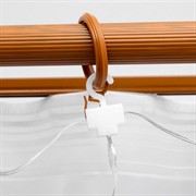 Гирлянда Занавес Роса 2,8х3м с пультом тёплое белое свечение - фото 60816