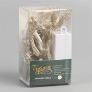 Гирлянда Занавес Роса 2х3м белое свечение 8 режимов - фото 60828