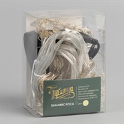 Гирлянда Занавес Роса 2х2м тёплое белое свечение серебрянная нить - фото 60834