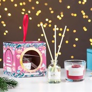 Набор ароматический Замароженные ягоды (свеча+диффузор) - фото 60841