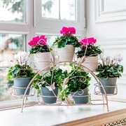 Подставка для цветов на подоконник на 7 цветов металл 14-917 - фото 60862