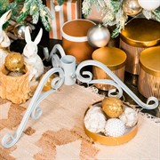 Подставка под новогоднюю ель металлическая серая 200-20Gray - фото 60878