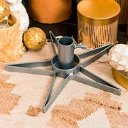 Подставка для ели серая металлическая Звезда 200-32Gray - фото 60880