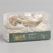 Гирлянда Занавес Роса 2,8х3м на крючках фиолетовое свечение - фото 60920