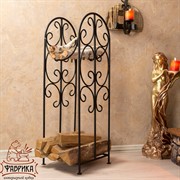 Дровница кованая высокая 500-37 - фото 6100