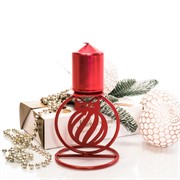 Подсвечник на одну свечу металлический Подарок 607-066R - фото 61106